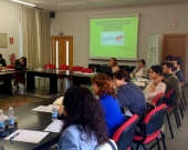 Imagen del público asistente al XIX Seminario y la ponencia de la Prof. Dra. Durán Seco.