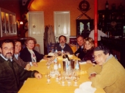 63. Bahía Blanca. Univ. Nacional del Sur. I Congreso Internacional de Derecho Penal, 13 sept. 2001: Prof. Luzón Peña, esposa, esposa del Prof. Cerezo, Profs. Edgardo Donna; José Cerezo Mir, A. Cantaro, Mª Graciela Cortázar, Nelson R. Pessoa.