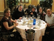 67. Madrid, 7 enero 2011: relaciones Univ. de Buenos Aires (UBA)-Univ. de Alcalá: esposa y Prof. Luzón Peña, Prof. Raquel Roso, esposa y Prof. Javier A. de Luca, Titular dela UBA y socio FICP.
