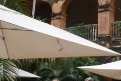 10-10-1. Cartagena. Hotel Santa Teresa. El Prof. Díaz, el Prof. de Vicente junto a su esposa y el Prof. Luzón.