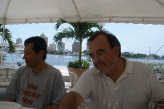 10-9-30. Cartagena. Los Profs. Lombana y Luzón.