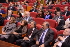 Imagen del público asistente, con el Prof. Dr. Dr. h.c. mult. Mir Puig en el centro.