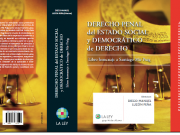 Univ. de Barcelona, Fac. de Derecho. 17 dic. 2010: Entrega del Libro Homenaje al Prof. Mir Puig por su Doctorado h. c. por la Univ. de Alcalá. Portada y tapa final del libro (Dir. D.-M. Luzón Peña) Derecho Penal del Estado social y democrático de Derecho. Libro Homenaje a Santiago Mir Puig, Madrid, La ley, 2010