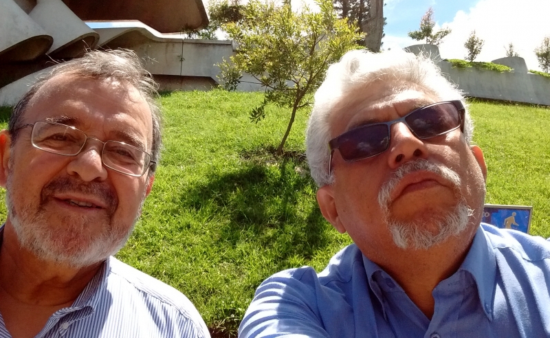 2016-7-22. El Prof. Dr. Luzón Peña y el Prof. Dr. Luis Ramírez