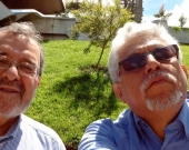 2016-7-22. El Prof. Dr. Luzón Peña y el Prof. Dr. Luis Ramírez