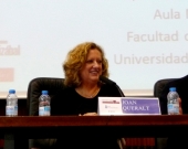 La Prof. Dra. Corcoy Bidasolo durante la Clausura del I Congreso.