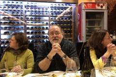 18-12-18 cena León 16 en Ezequiel. Loli Fdz d Morill_ Ign Benítez_ Mª Jos CruzBlanca