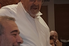 18-12-18 cena Leon 10 en Ezequiel.  Mig, Dieg, Nacho