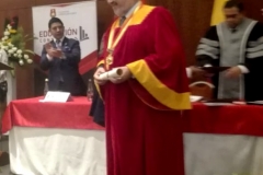 Investidura del Prof. Dr. Dr. h.c. mult. Luzón Peña como Prof. Honorario por la Univ. Católica de Cuenca, Ecuador (14/16-11-2018)