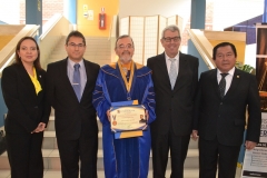 2016-10-13 UIGV 26 Drhc prof. AsunMoreno,DirGralAcadMagistr Sr. Lechuga, DL, profs. de Vicente y Palomino