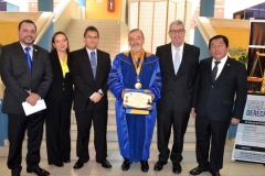 2016-10-13 UIGV 27 Drhc profs. M.A, AsunMoreno,DirGralAcadMagistr, DL, profs. de Vicente y Palomino