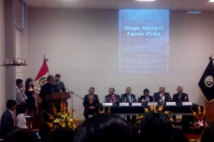 2016-10-10 Univ S. Agustin Arequipa 1 lectura resol nombram Dr.h.c. a D Luzon
