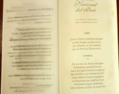 Imagen del programa de la ceremonia