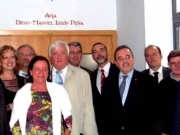 21. Participantes en el XI Seminario Interuniversitario Internacional de Derecho Penal (Homenaje al Prof. Mir por su Doctorado h. c.) Univ. Alcalá, Fac. Derecho, ante el aula Diego-Manuel Luzón Peña, 10-11 junio de 2008 (Profs. Mir, Corcoy, Schünemann, Castiñeira, Bottke, de Vicente, Díaz, Luzón, Cancio, Sanz, Paredes).
