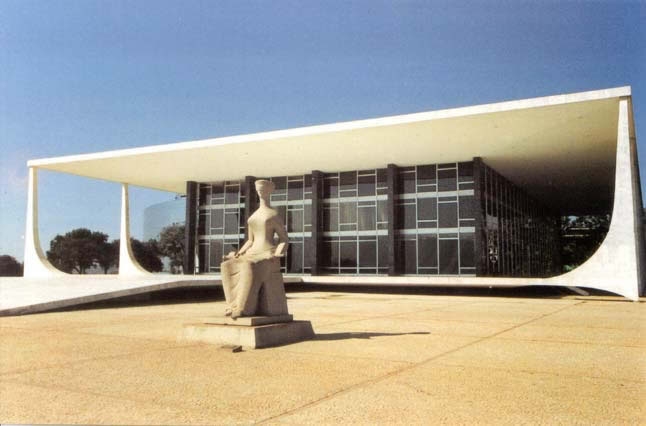 Sede del Supremo Tribunal Federal de Brasil.