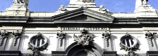 Detalle de la sede del Tribunal Supremo (España)