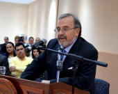 15-7-2016. Intervención del Prof. Dr. Dr. h.c. mult. Luzón Peña durante el solemne acto de defensa de la tesis doctoral de la Dra. Rizo Pereira.