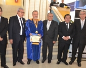 2016-10-13 UIGV 23 Drhc DirGral AcadMagistratura, decano Der, DL, rector e.f., profs Palomino y de Vicente