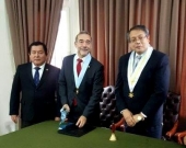31-08-2016. Ceremonia de nombramiento del Prof. Dr. Dr. h.c. mult. Díaz y García Conlledo como Miembro Honorífico del Colegio de Abogados de Lima.