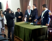 31-08-2016. Ceremonia de nombramiento del Prof. Dr. Dr. h.c. mult. Díaz y García Conlledo como Miembro Honorífico del Colegio de Abogados de Lima.
