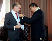 31-08-2016. Ceremonia de nombramiento del Prof. Dr. Dr. h.c. mult. Díaz y García Conlledo como Miembro Honorífico del Colegio de Abogados de Lima.