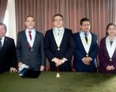 31-08-2016. Ceremonia de nombramiento del Prof. Dr. Dr. h.c. mult. Díaz y García Conlledo como Miembro Honorífico del Colegio de Abogados de Lima.