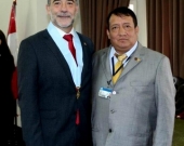 31-08-2016. Ceremonia de nombramiento del Prof. Dr. Dr. h.c. mult. Díaz y García Conlledo como Miembro Honorífico del Colegio de Abogados de Lima.