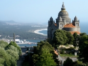 124. Viana do Castelo, 15 mayo 2010. Basílica de Santa Luzia – monumento al Sagrado Corazón.