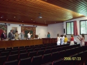 107. Univ. de León, Fac. de Derecho. 23 julio 2008. Concurso a plaza de Prof. Contratado Doctor, adjudicada a la Prof. Dra. Isabel Durán Seco. Aplauso a la nueva Prof. Contratada Doctora.