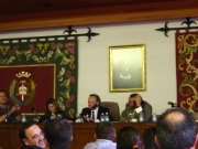 58. Univ. de León, Fac. de Derecho. VII Seminario de Filosofía del Derecho y Derecho Penal: ¿Quién hace la ley penal? Ponencia del Prof. Benjamín Rivaya; en la mesa también los directores Profs. Juan Antonio García Amado y Miguel Díaz y García Conlledo.