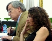 La Prof. Dra. Roso Cañadillas y el Prof. Dr. Jorge Barreiro.